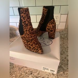 Steve Madden Cheetah Boots - size 7.5